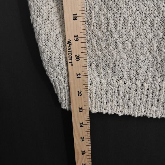 PHILLIP LIM Sweater Womens Size XS Linen Blend Knit Sleeveless Neutral Granola - Picture 9 of 10